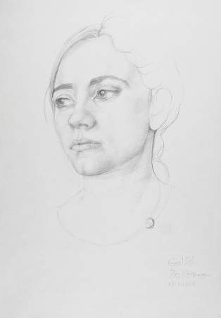 Studio pStudy - Technique: pencil (2017)